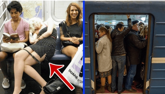 60-летний мужчина проучил девушек, которые не уступили ему место в метро